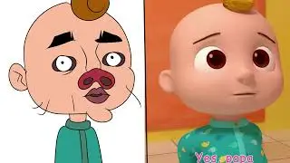 cocomelon crazy funny- funny drawing meme