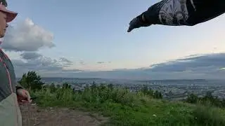 Едем встречать рссвет.