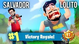 SPEEDPAINT LOLiTO FDEZ Y SALVADOR RAYA FINAL ÉPICO #YTBattleRoyale - FORTNITE