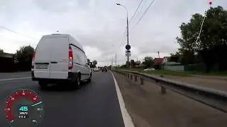 Участок по Дмитровке без обочины 2020.06.12