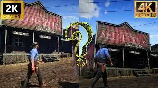 2K vs 4K in Red Dead Redemption 2 – Which One is Better?