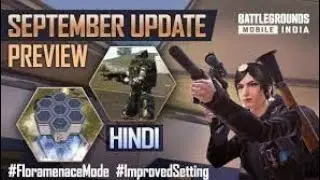 [HINDI]1.6.0 September Update Patch Notes Preview - BATTLEGROUNDS MOBILE INDIA 🇮🇳 #Deathgiver