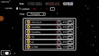 LIVE DE AMONG US BRASIL KKKK ENTRA AE DOIDO