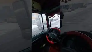 Как я живу на работе) #фура #дальнобой