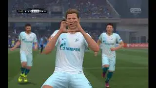 Лучшая Российская команда в Fifa 17. Карьера за Зенит
