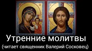 УТРЕННИЕ МОЛИТВЫ (читает священник Валерий Сосковец).