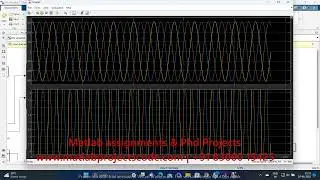 Droop control simulation using the PF QE drop matlab Simulink Simulation