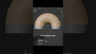 Criando um arco de forma fácil no Blender! #blender #tutorialblender #blendertips