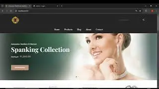 Jewellery Shop Website using PHP and MySQL With Source Code