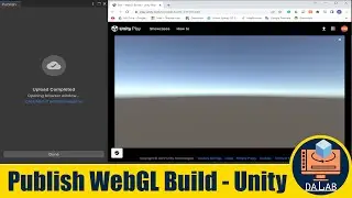 Create and Publish WebGL Build in Unity