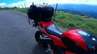 四国カルスト・UFOライン【CBR600RR Stock Exhaust Sound】