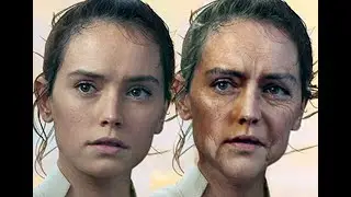 Celebrity photoshop old #49 (Daisy Ridley)