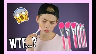 TESTING SILICONE  MAKEUP BRUSHES! Hit or Miss?! | Jake Warden