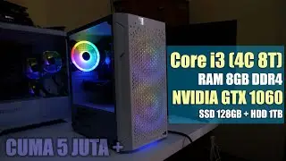 Rakit PC Gaming 5 Jutaan 2022 | Bisa buat livestream!