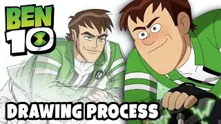 Ben 10 Drawing | Reboot Ben 10,000 in Classic Style! | Procreate 