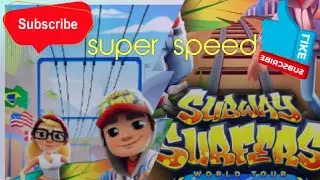 SUPER speed Subway surfers #shorts #gaming #funny