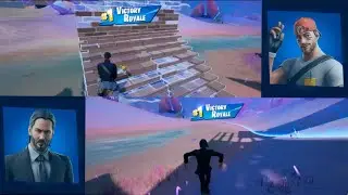 Fortnite Split Screen high kill game WIN (Full Gameplay)