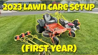My 2023 Lawn Care Setup (First Year)
