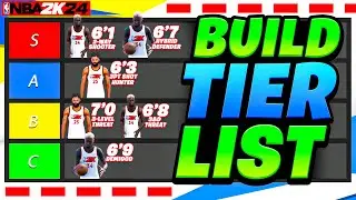 just the BEST BUILDS in NBA2K24 😳 Best Build TIER LIST