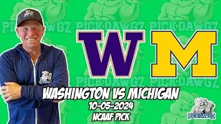 Washington vs Michigan 10/5/24 College Football Picks & Predictions | Week 6 NCAAF Betting Tips