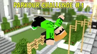 Minecraft Parkour Challenge Gone Wrong 😨 | Silk Zambigo Gaming
