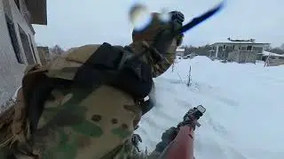 страйкбол! игра на полигоне 