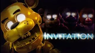 [FNAF AR/BLENDER] Invitation by: NightCove _theFox