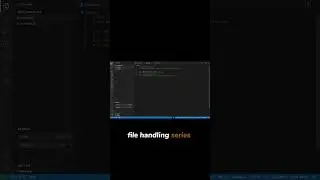 Welcome to the 2nd Video of Python File Handling 📄