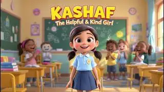 A Day with Kashaf | The Kind & Helpful Girl of Class 2A 🌟 | Heartwarming Kids Story
