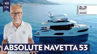 [ITA] ABSOLUTE NAVETTA 53 - Prova Yacht a Motore - The Boat Show