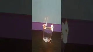 FIRE EXPERIMENT 🔥😯 #experiment #science #shorts #youtubeshorts #scienceexperiment