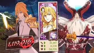 BEST *ORIGINAL DEMON* DPS FREYR?! Sun God Freyr Showcase! (OG Demon) Seven Deadly Sins Grand Cross