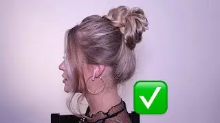 YOU NEED TO TRY THIS BUN IF YOU HAVE LONG HAIR 😍