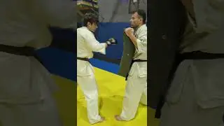 Father & son duo train hard together at Contact Kicks Martial Arts Mississauga. #kyokushin #karate