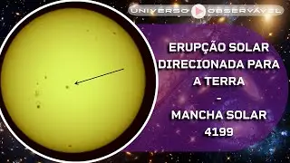 SOLAR FLARE DIRECTED TOWARDS EARTH #astronomy #sun #sun