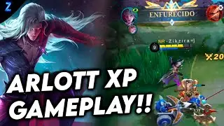 ARLOTT VALE A PENA? JOGANDO COM ELE NA SIDE!! | Mobile Legends