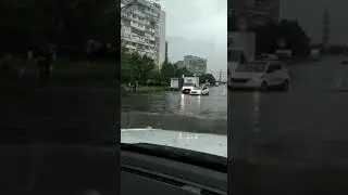 Kodiaq преодоление брода в Москве