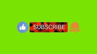 YOUTUBE Subscribe Button Green Screen || Like Share Subscribe Green Screen || Bell icon No Copyright