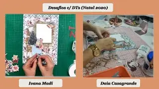 Álbum de Natal em Formato A4 - Desafio com DAIA CASAGRANDE [ROJETO]