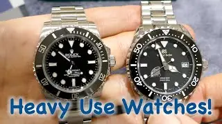 Rolex Submariner - Grand Seiko Diver - Heavy Use Watches