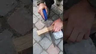 ножовка irvin, первый рез, остались довольны