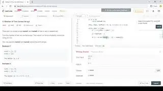 LeetCode - 4. Median of Two Sorted Arrays Solution Explained - Python3