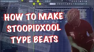 How to make Dark Stoopidxool Type Beats in FL Studio 💫👿 | Dark PLUGG Type Beat Tutorial 2023
