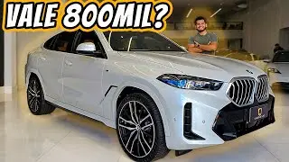 BMW X6 40i M Sport 2024 - SUV OSTENTAÇÃO, estaciona SOZINHO igual TESLA e anda MUITO!