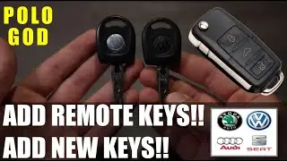 Polo 9N Add New Keys + Remote Locking