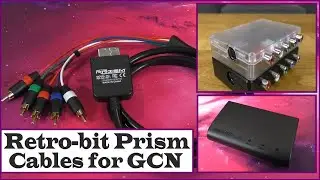 Retro-bit Prism Component Cables for GameCube: RetroTINK 2X Pro, 2X Pro M, and 5X Pro Game Play