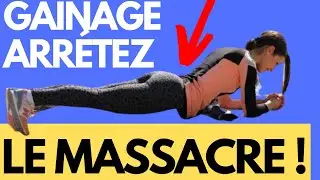 Gainage planche : Les erreurs à éviter