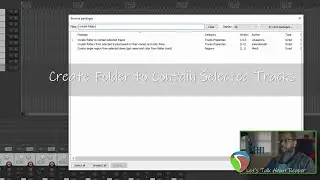 Reapack Script: Create Folder to Contain Tracks