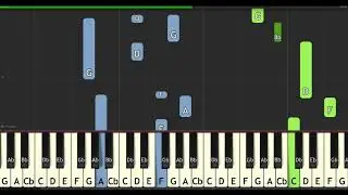 Can You Feel the Love Tonight - Synthesia (Piano)
