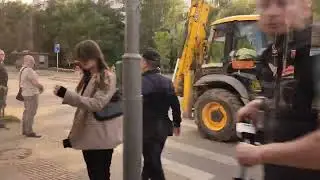 Благоустройство Чертановской улицы в Москве и пятничные пробки 26.05.2023 г.